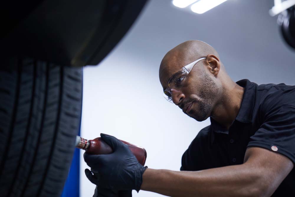 four-wheel alignment