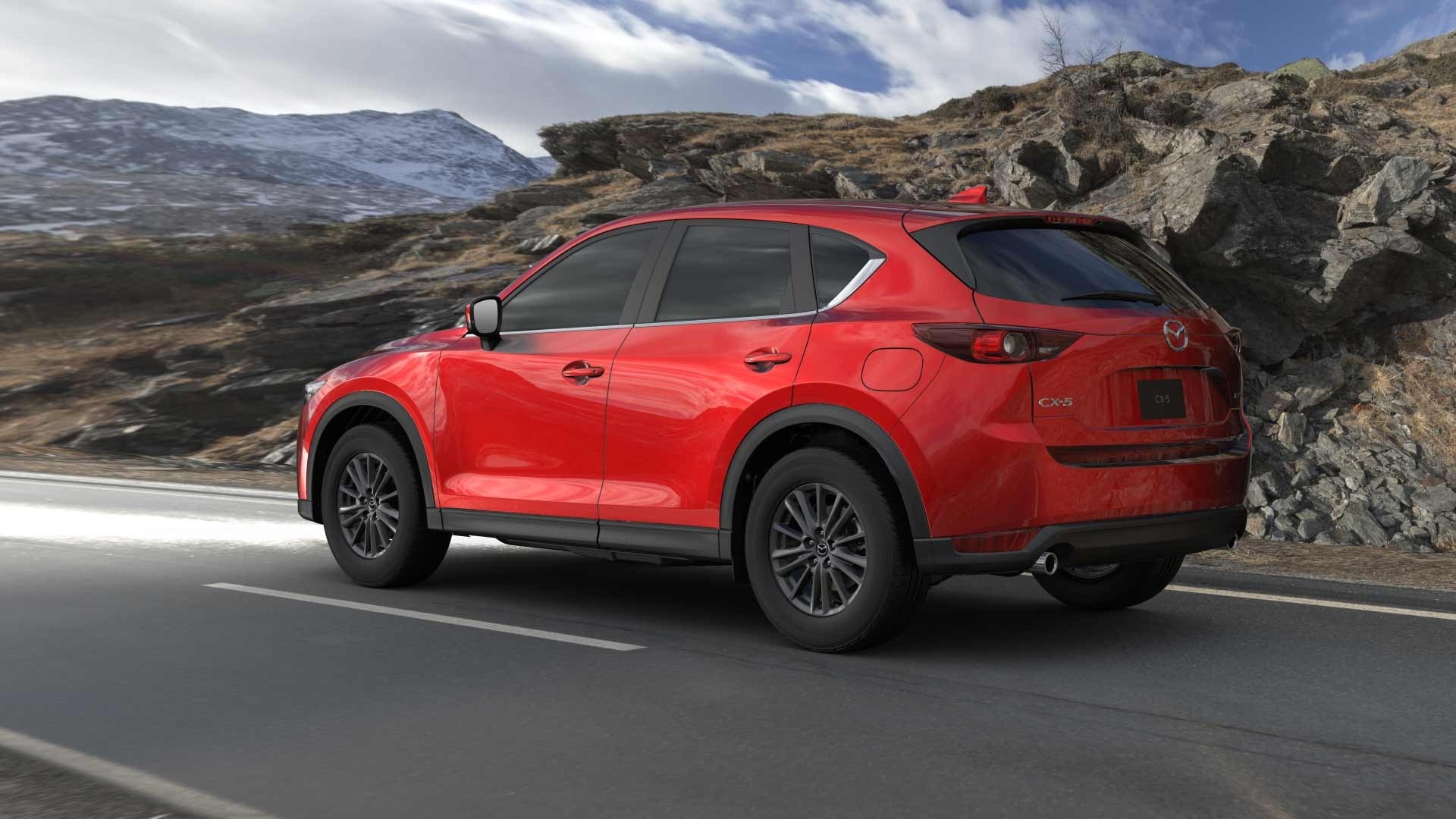 Mazda CX-5 red