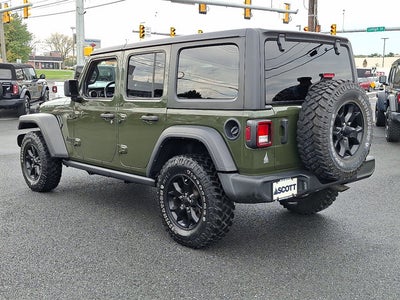 2022 Jeep Wrangler Unlimited Willys