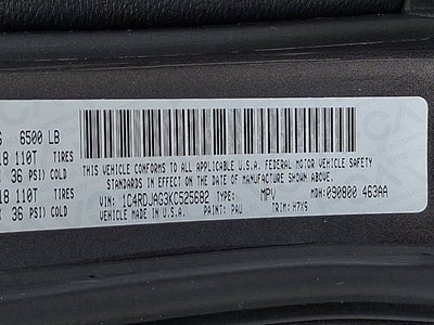 2019 Dodge Durango SXT Plus