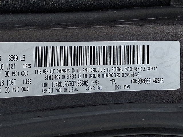 2019 Dodge Durango SXT Plus