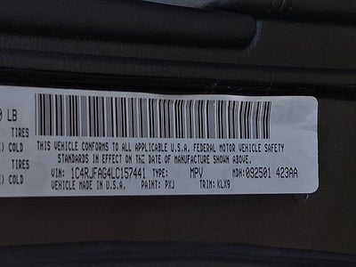 2020 Jeep Grand Cherokee Altitude