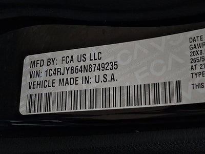 2022 Jeep Grand Cherokee 4xe 4xe