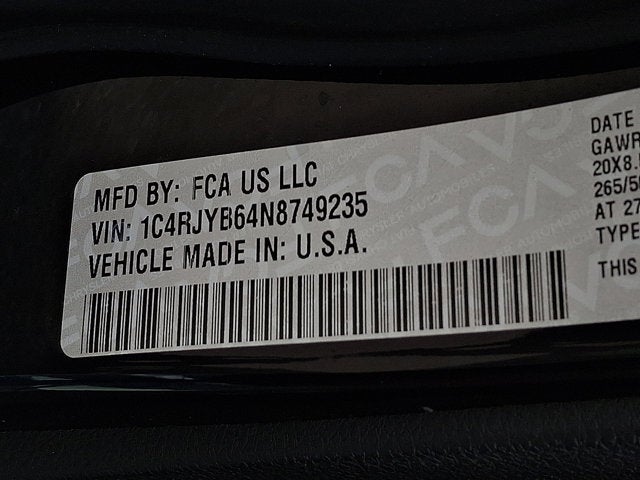 2022 Jeep Grand Cherokee 4xe 4xe