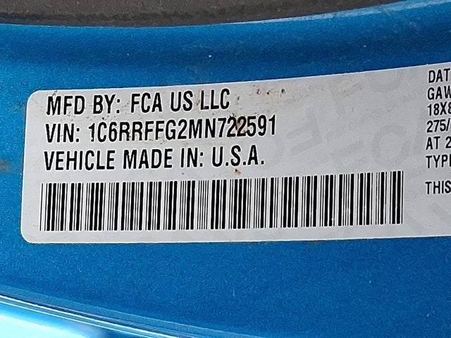 2021 RAM 1500 Big Horn