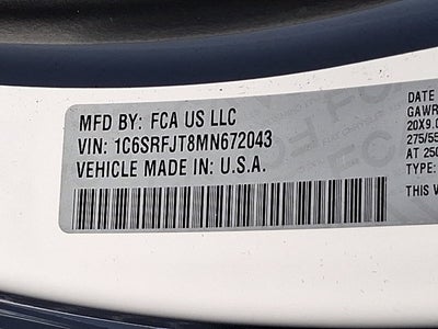 2021 RAM 1500 Laramie