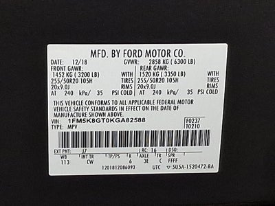 2019 Ford Explorer Sport