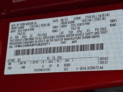 2023 Ford Escape ST-Line Select