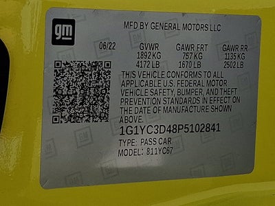 2023 Chevrolet Corvette 3LT