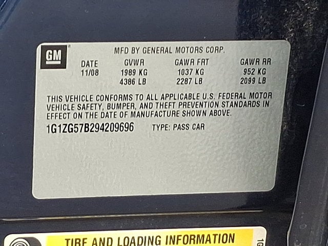 2009 Chevrolet Malibu LS w/1LS