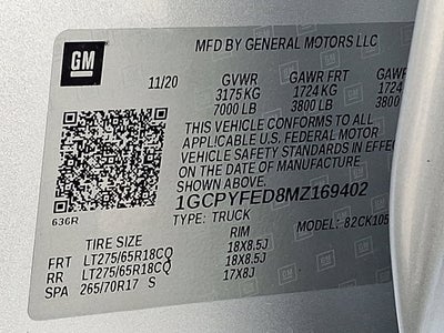 2021 Chevrolet Silverado 1500 LT Trail Boss