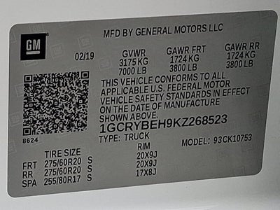 2019 Chevrolet Silverado 1500 Custom