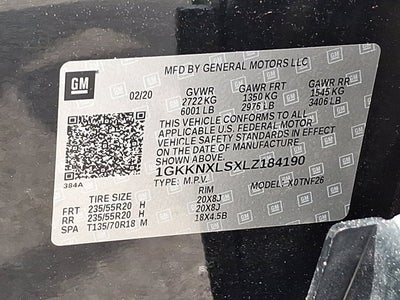 2020 GMC Acadia Denali