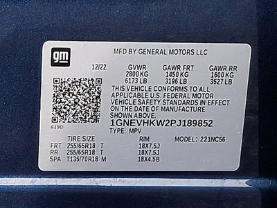 2023 Chevrolet Traverse LT Leather