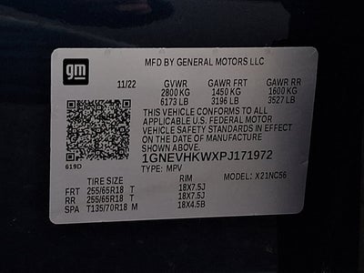 2023 Chevrolet Traverse LT Leather