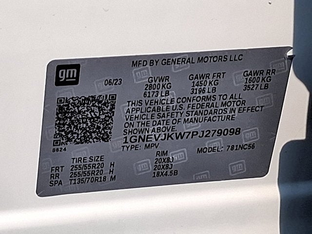 2023 Chevrolet Traverse RS