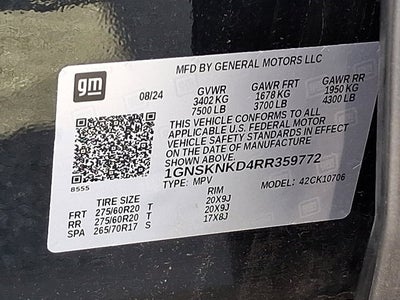 2024 Chevrolet Tahoe LT