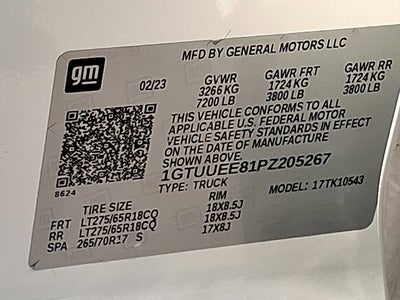 2023 GMC Sierra 1500 AT4