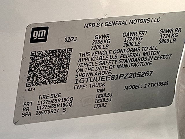 2023 GMC Sierra 1500 AT4
