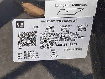 2023 Cadillac XT5 AWD Premium Luxury