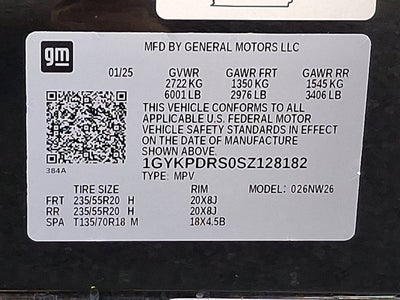 2025 Cadillac XT6 AWD Premium Luxury