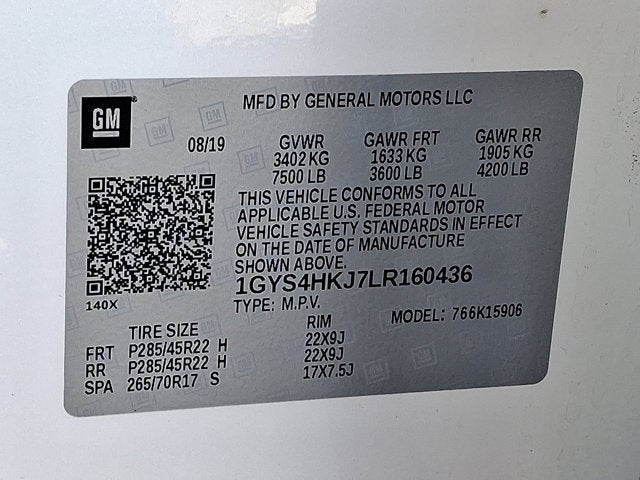 2020 Cadillac Escalade ESV Luxury