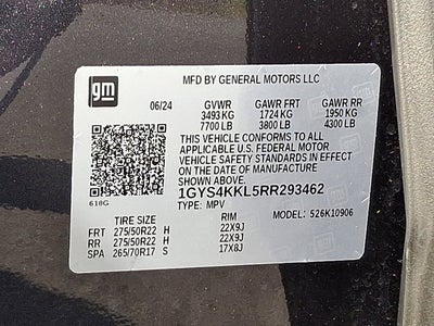 2024 Cadillac Escalade ESV 4WD Premium Luxury