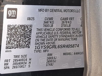 2025 Cadillac Escalade 4WD Sport Platinum