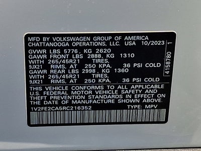 2024 Volkswagen Atlas Cross Sport 2.0T SEL Premium R-Line