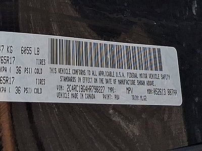 2017 Chrysler Pacifica Touring-L