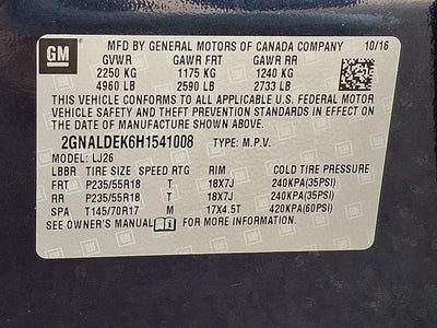 2017 Chevrolet Equinox Premier