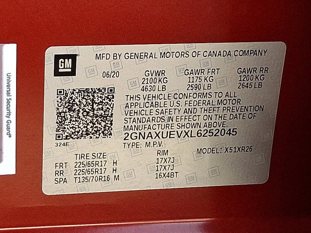 2020 Chevrolet Equinox LT