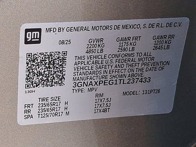 2026 Chevrolet Equinox AWD LT