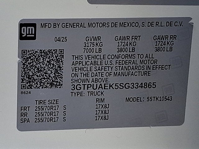 2025 GMC Sierra 1500 Pro