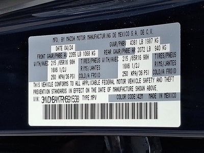 2024 Mazda Mazda CX-30 2.5 S