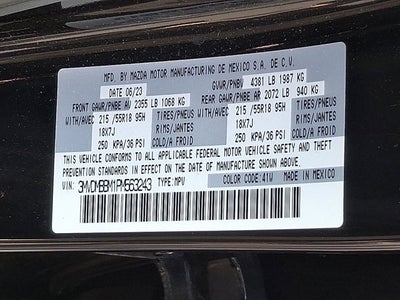 2023 Mazda Mazda CX-30 2.5 S Select Package