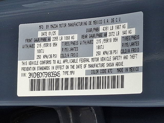 2025 Mazda Mazda CX-30 2.5 S Carbon Edition