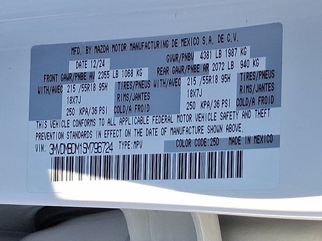 2025 Mazda Mazda CX-30 2.5 S Premium Package