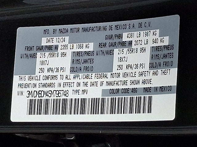 2025 Mazda Mazda CX-30 2.5 S Premium Package