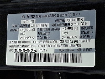 2025 Mazda Mazda CX-30 2.5 S Premium Package