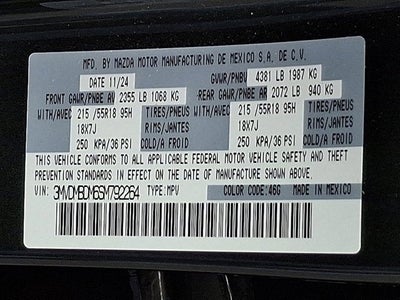 2025 Mazda Mazda CX-30 2.5 S Premium Package