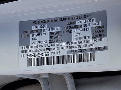 2025 Mazda Mazda CX-30 2.5 S Premium Package