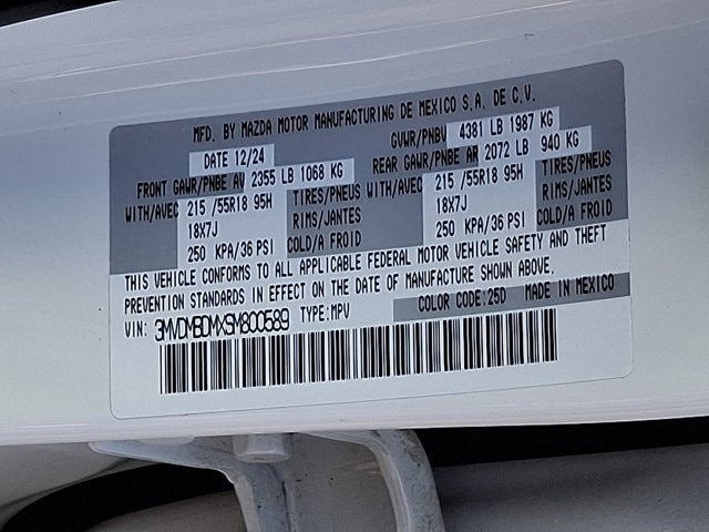 2025 Mazda Mazda CX-30 2.5 S Premium Package