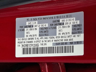 2026 Mazda Mazda CX-30 2.5 Turbo Premium Plus AWD