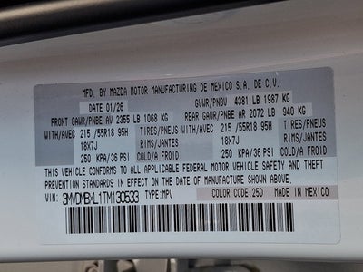 2026 Mazda Mazda CX-30 2.5 S Aire Edition