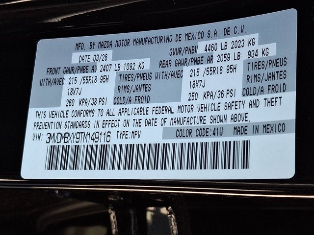 2026 Mazda Mazda CX-30 2.5 Turbo Aire Edition AWD