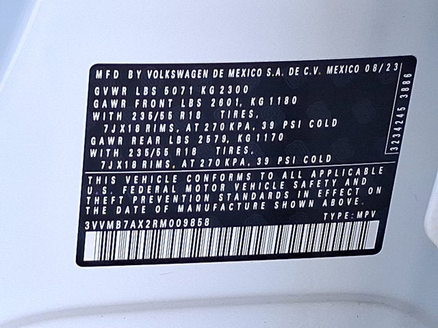 2024 Volkswagen Tiguan SE