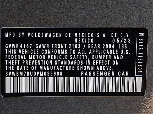 2023 Volkswagen Jetta Sport