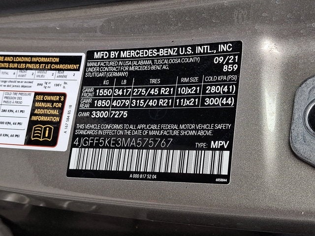 2021 Mercedes-Benz GLS GLS 450