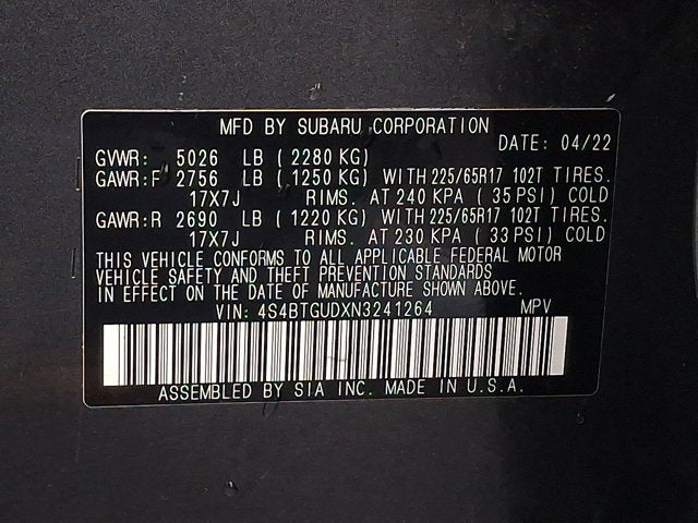 2022 Subaru Outback Wilderness